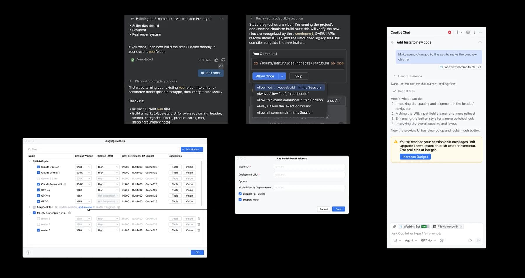 Rollback and retry controls for AI coding workflows